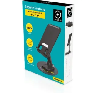 Soporte giratoria móvil para tablet.