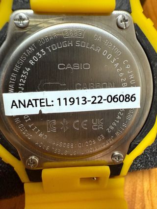 Casio GA-B2100 Reloj Amarillo y Negro