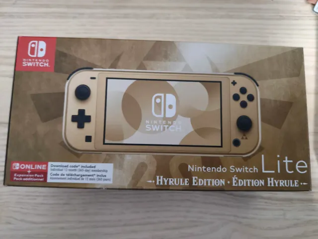 Nintendo Switch Lite Hyrule Gold Edition NUOVO