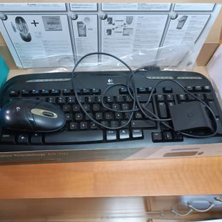 Lote 4 Teclados Logitech Cordless Desktop EX110