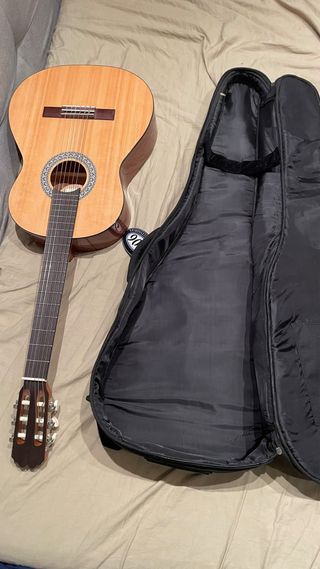 Guitarra Clásica Madera Natural