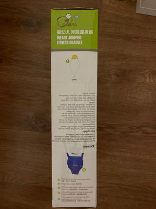 Saltador bebé Hahafish puerta