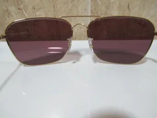 Gafas Ray-Ban Caravan violetas polarizadas 