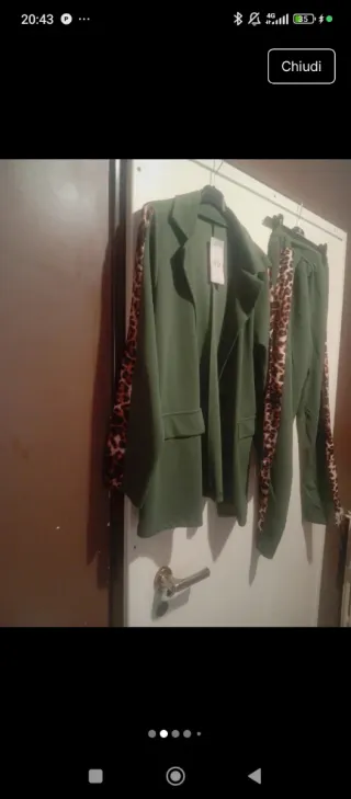 Completo blazer e pantaloni