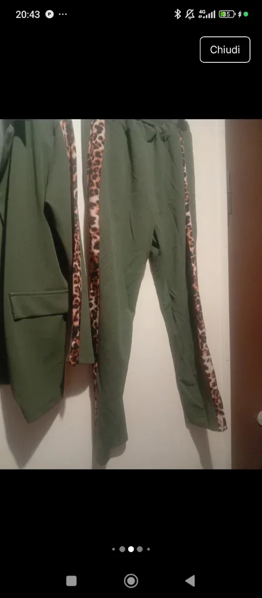 Completo blazer e pantaloni