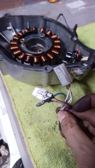 Alternador y Tapa YBR 125