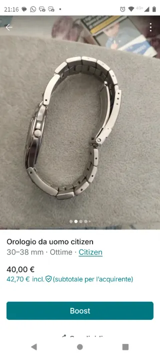 Orologio da uomo Citizen