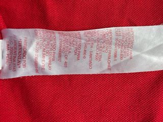 Camiseta Lacoste Roja