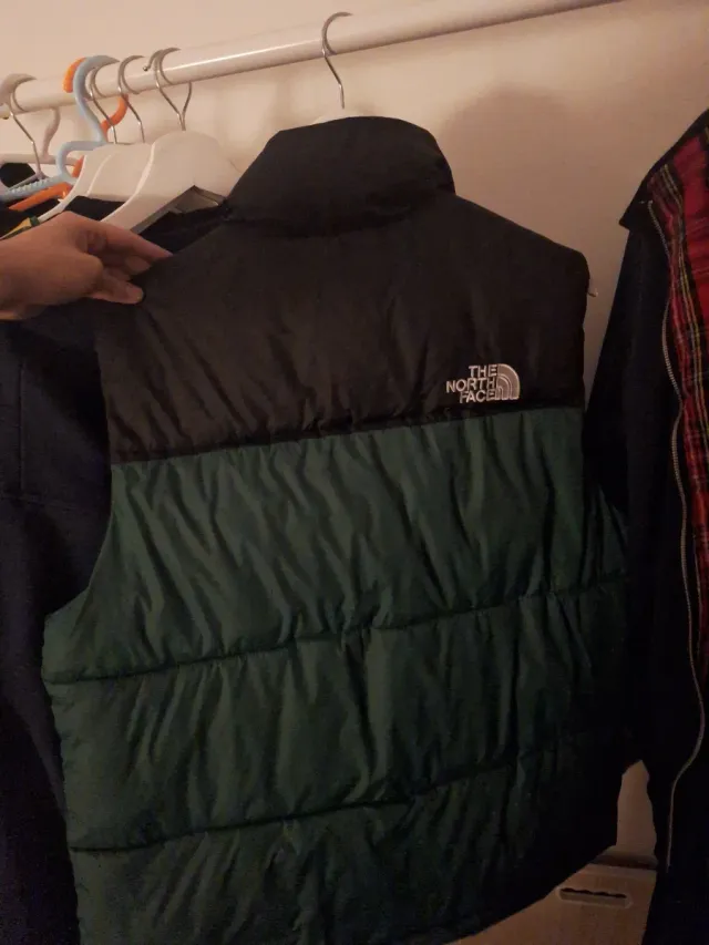Chaleco The North Face Negro y Verde