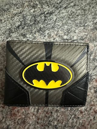 Billetera Batman Negra y Amarilla