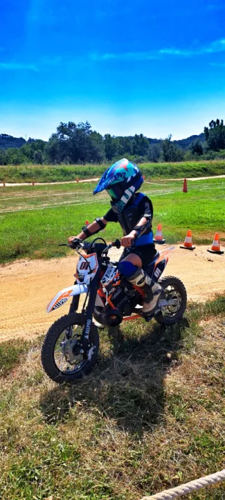 Pit Bike Infantil Allpro MX Moto Gasolina Niño