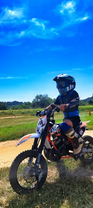 Pit Bike Infantil Allpro MX Moto Gasolina Niño