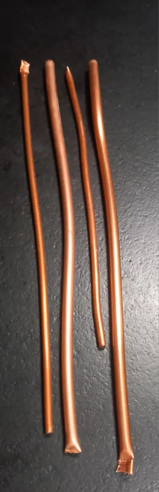Tubi di rame 202 grammi