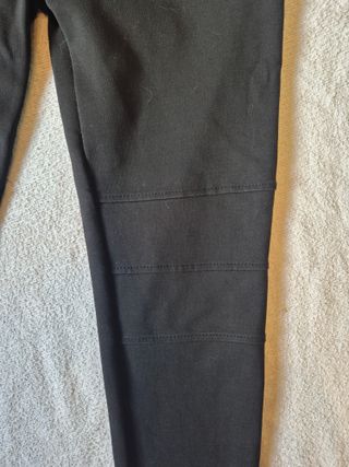 Leggings Neri M&T Zip Oro Taglia M/L