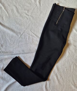 Leggings Neri M&T Zip Oro Taglia M/L