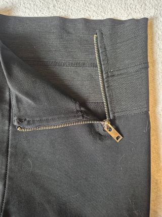 Leggings Neri M&T Zip Oro Taglia M/L