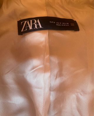 Chaqueta acolchada beige