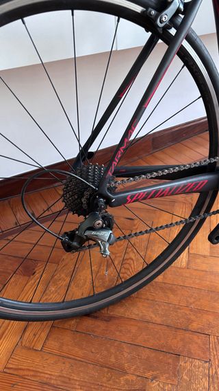 Bici Specialized Tarmac Negra Talla 52