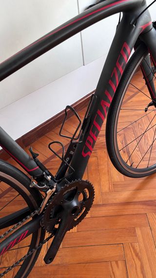 Bici Specialized Tarmac Negra Talla 52