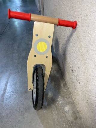 Bici de equilibrio de madera