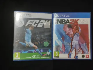 FC 24 PS5 + NBA 2K22 PS4