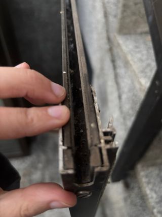 Ventanas de aluminio color bronce