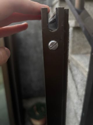 Ventanas de aluminio color bronce