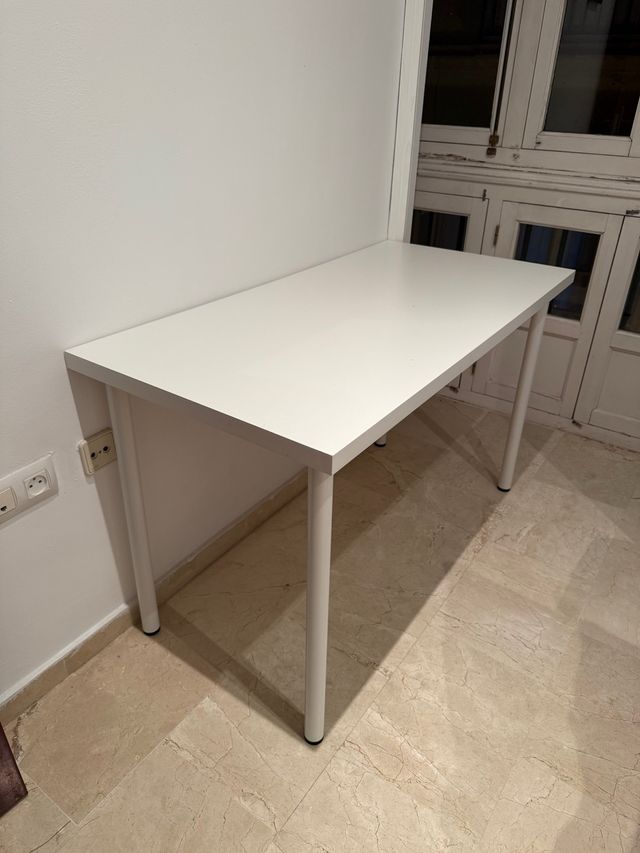 Escritorio IKEA Blanco 120x60 cm