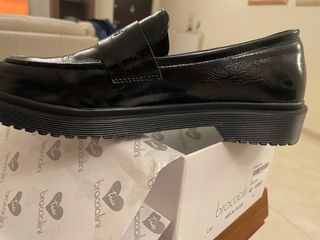 Mocassini Braccialini Neri Donna Nuovi