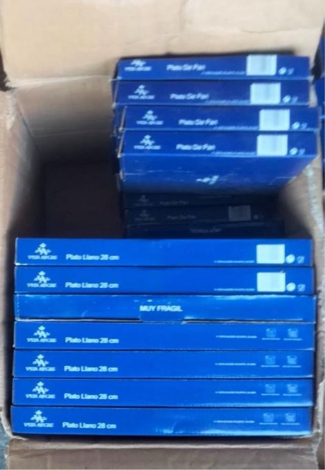 Lote 2 servicios completos Vajillas Vista Alegre