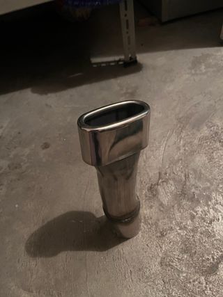 Tubo de escape doble. precio por cada una