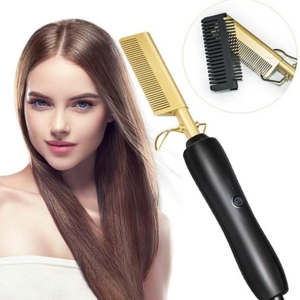 Peine eléctrico alisador