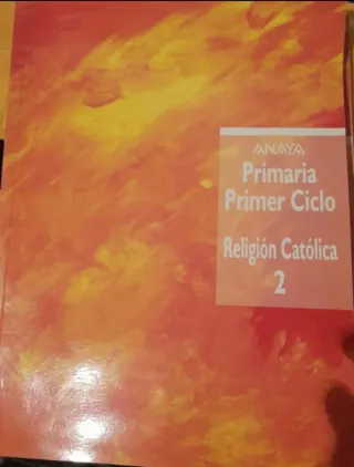 Libros para primaria de Religión Católica Anaya