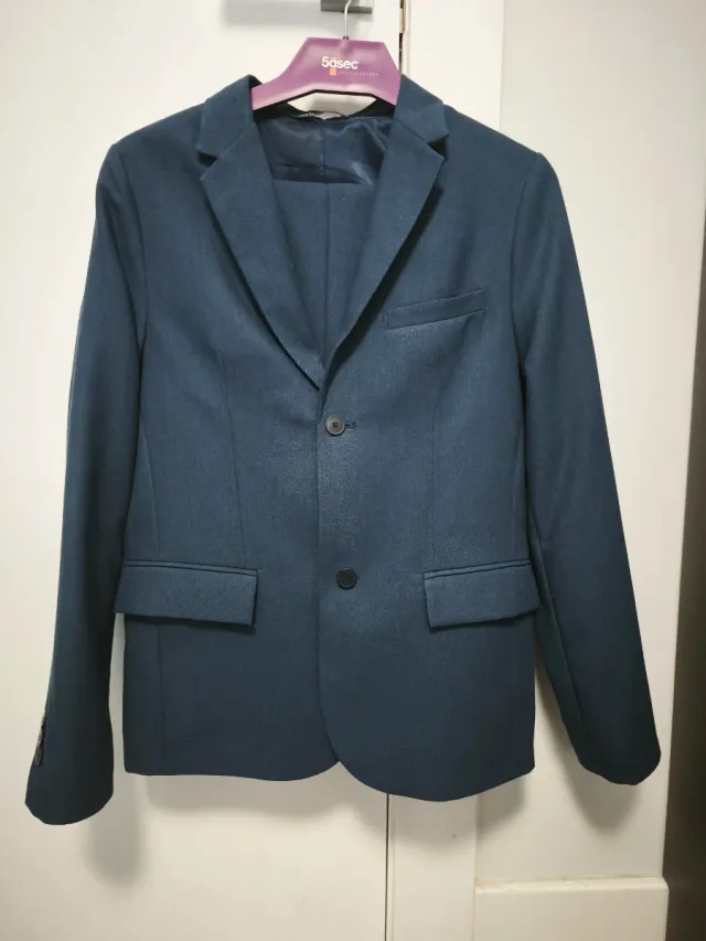 Traje Zara Niño Azul Marino
