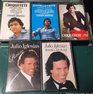 CD de Chiquetete y Julio Iglesias (Comprobadas)