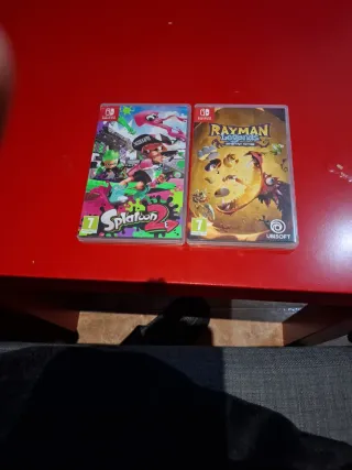 Pack Splatoon 2 y Rayman Legends Switch
