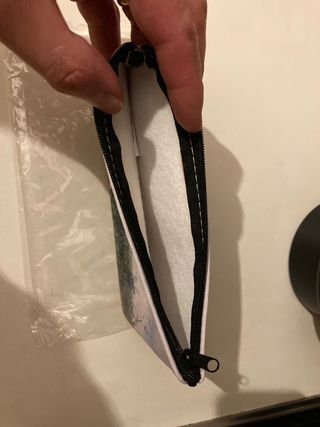 Pochette con cerniera