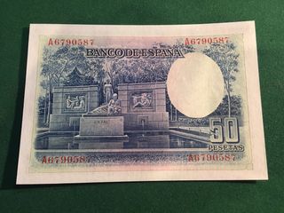 50 Pesetas 1935 Serie A sin circular