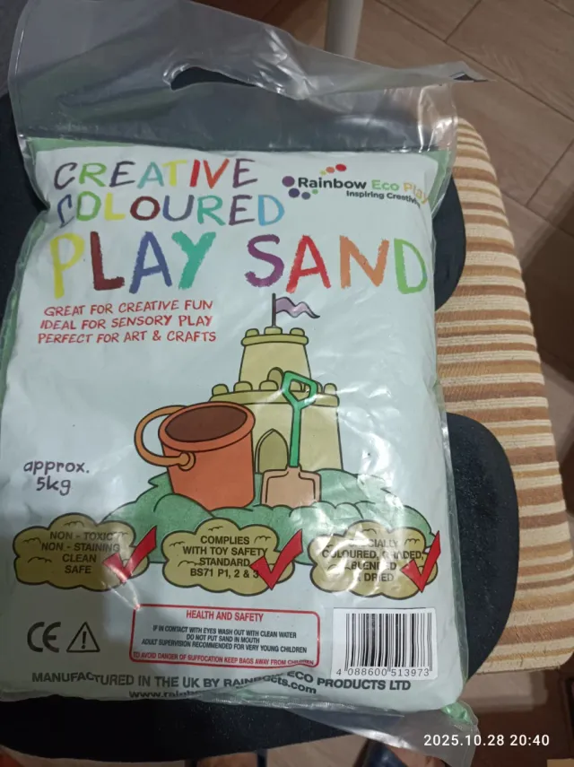 Arena de Colores para Jugar 5kg