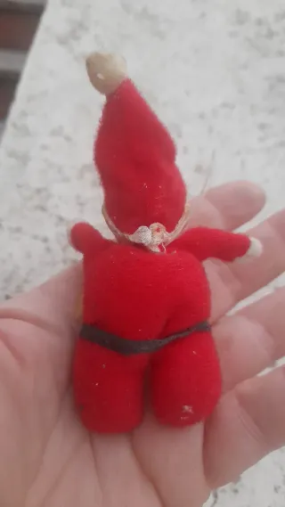 Set 4 Decorazioni Natalizie Babbo Natale