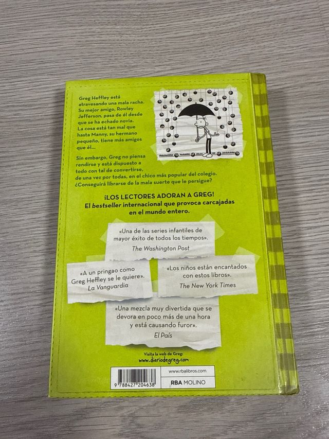 Diario de Greg 8 - Mala suerte