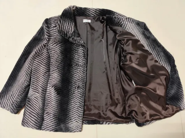 Casaco Felpudo para Mulher - Vintage (XXL)