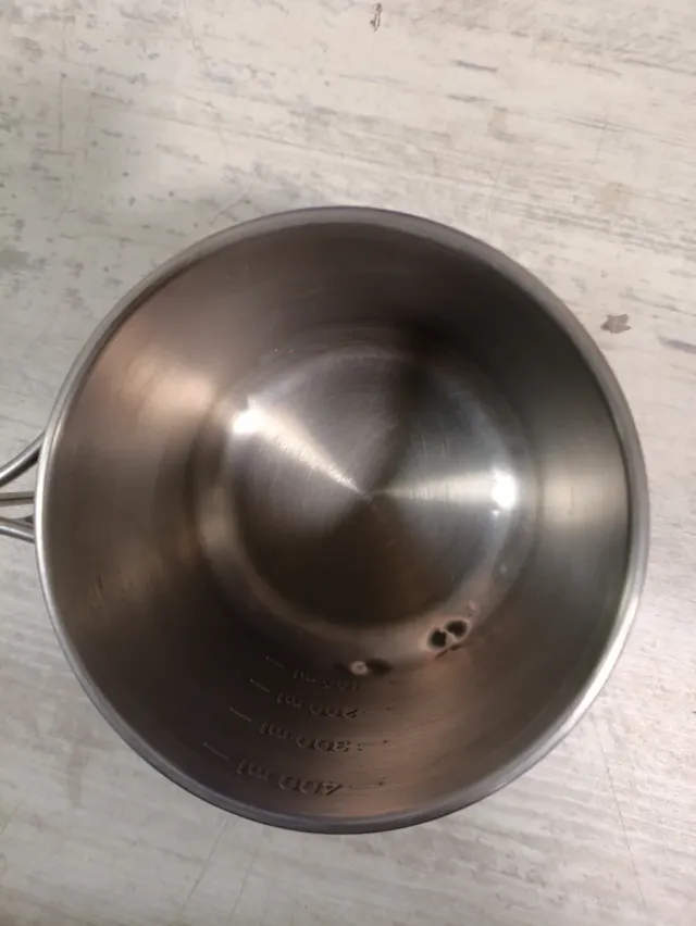 Set camping , taza, cubiertos y plato