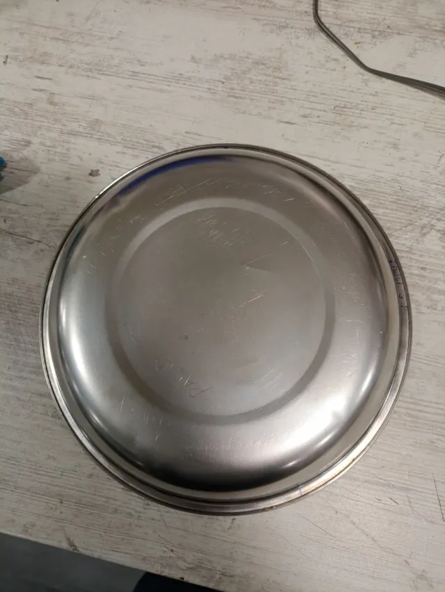 Set camping , taza, cubiertos y plato