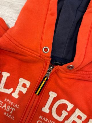 Felpa Tommy Hilfiger arancione