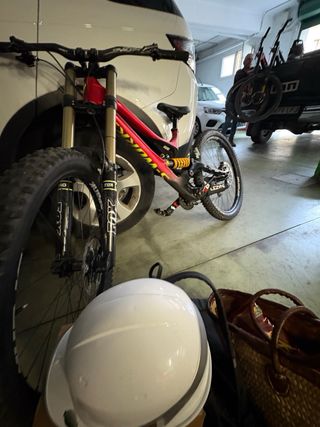 Bicicleta da Montagna S-Works Demo 8 Rossa