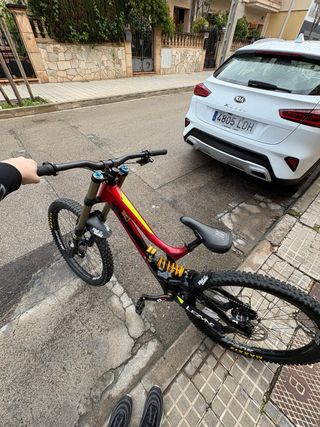 Bicicleta da Montagna S-Works Demo 8 Rossa