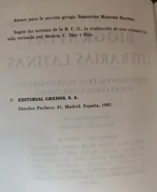 Biografías literarias latinas