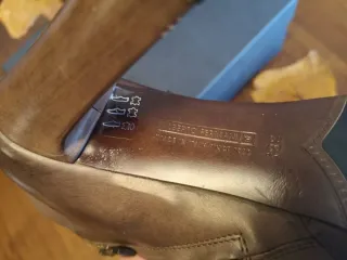 Stivaletti Alberto Fermani marroni tacco alto