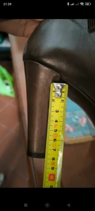 Stivaletti Alberto Fermani marroni tacco alto